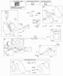 Part Location Diagram of 277552 Briggs and Stratton Operator's Manual